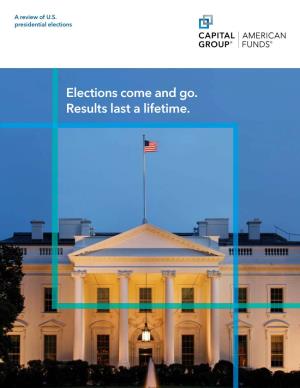 Elections Come and Go. Results Last a Lifetime. Market Declines and Recessions