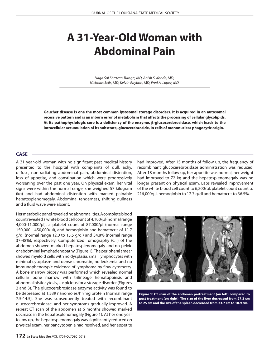 A 31-Year-Old Woman with Abdominal Pain