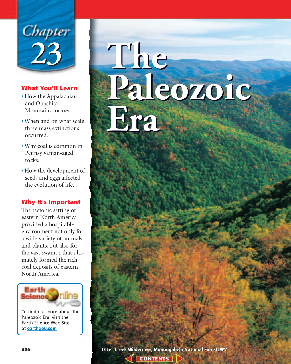 Chapter 23: the Paleozoic
