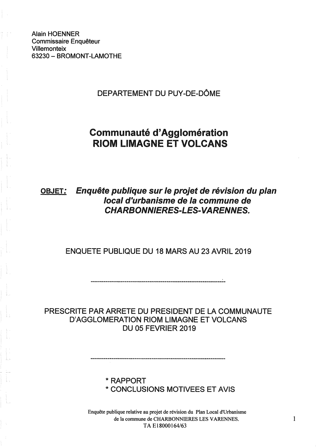 Communauté D' Agglomération