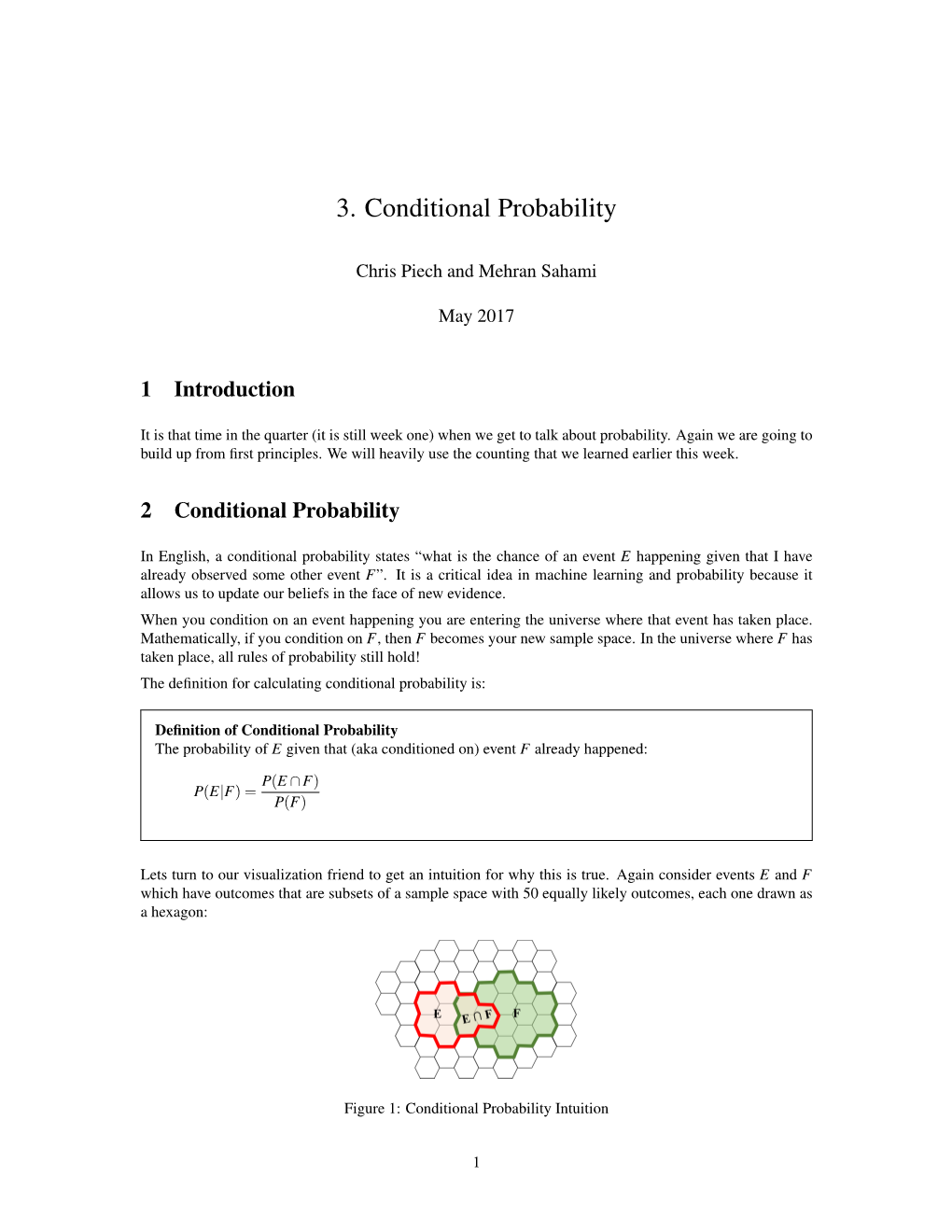 3. Conditional Probability