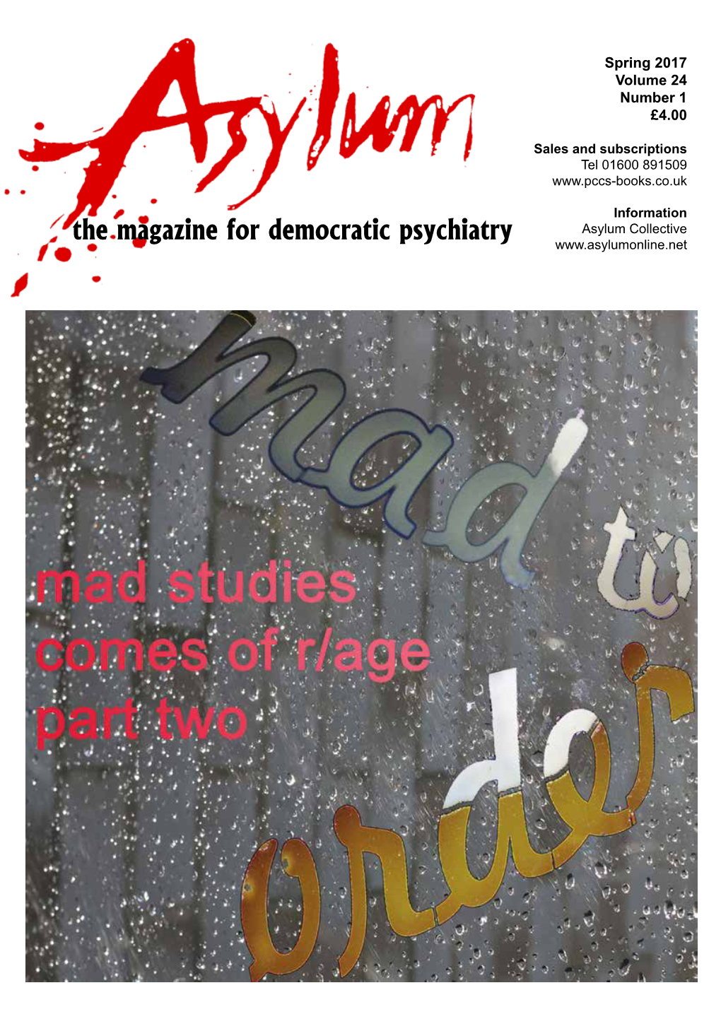 The Magazine for Democratic Psychiatry Asylum Collective