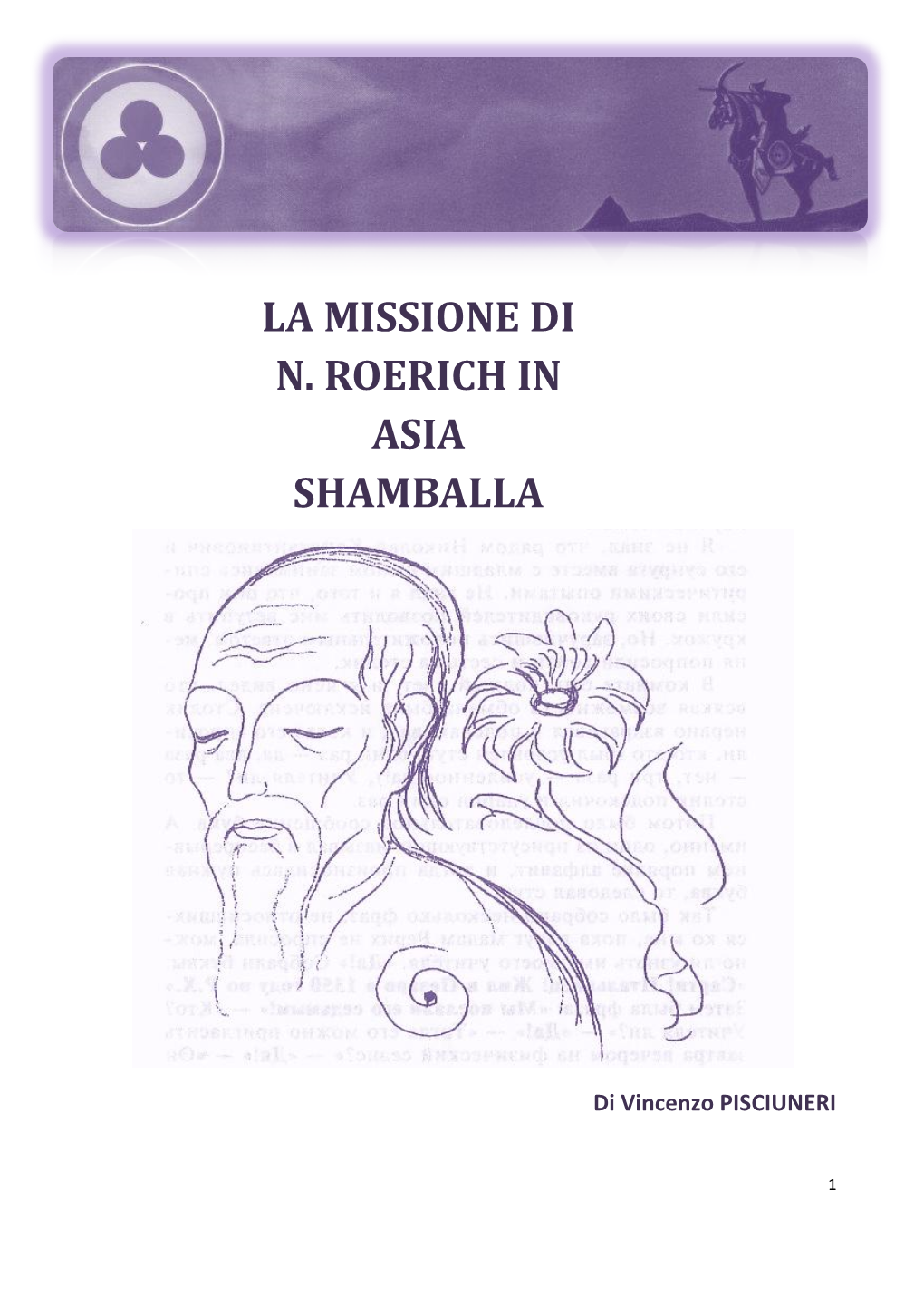La Missione Di N. Roerich in Asia Shamballa
