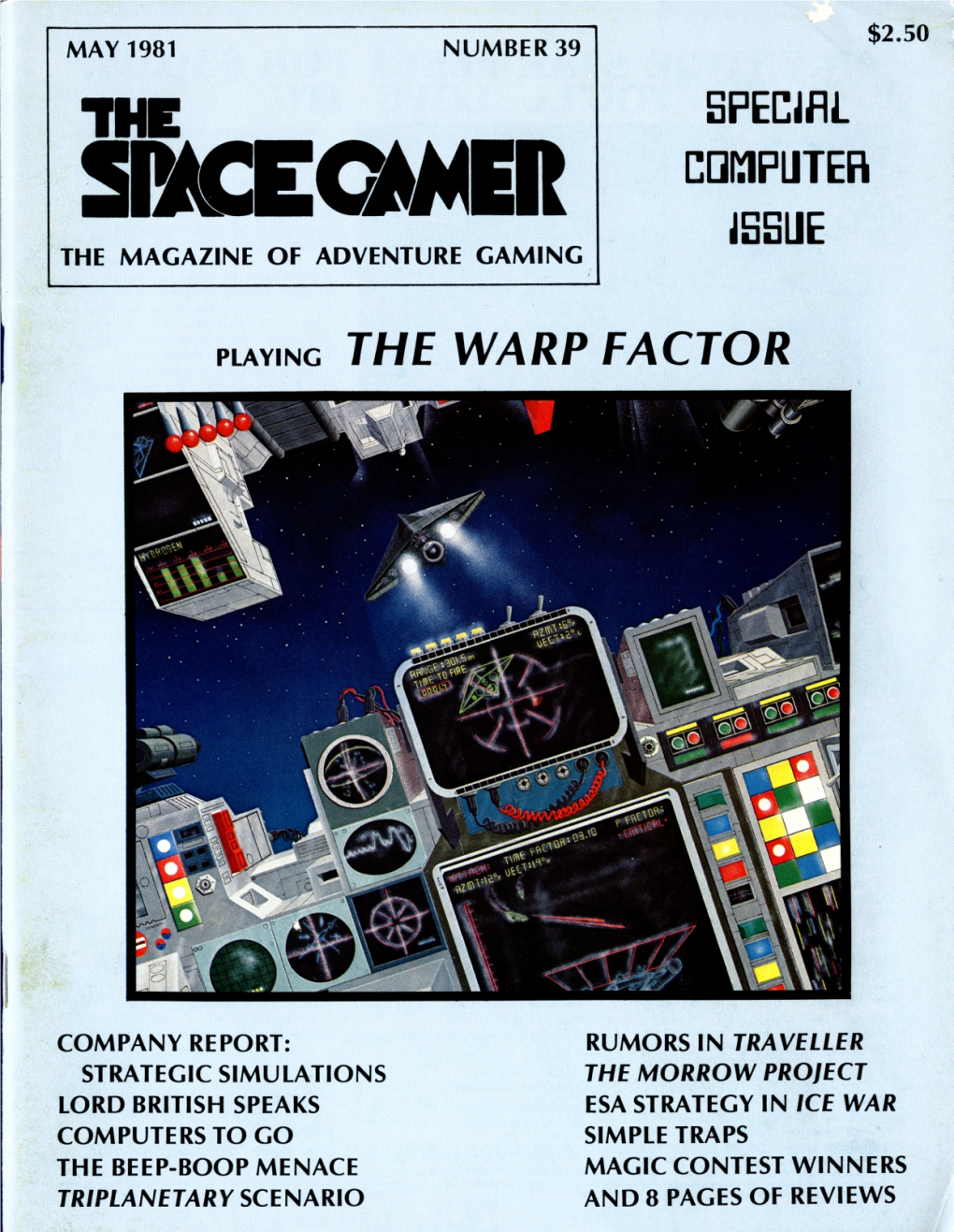 Special Computer Issue the Magazine of Adventure Gaming
