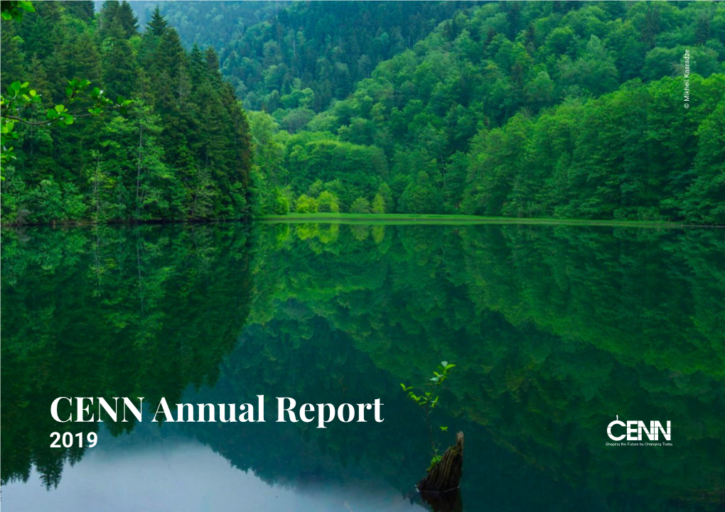CENN Annual Report 2019 Shaping the Future by Changing Today