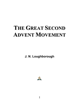 The Great Second Advent Movement, Ellen White Penned These Words