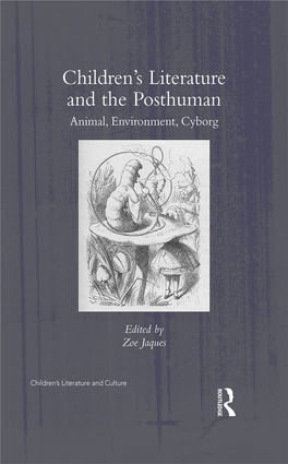 Children's Literature and the Posthuman