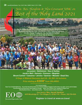 Best of the Holy Land 2021