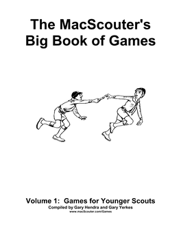 The Macscouter's Big Book of Games