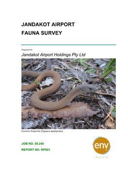 Jandakot Airport Fauna Survey