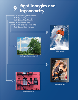 Right Triangles and Trigonometry