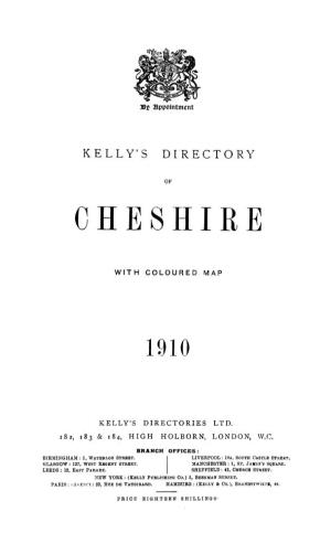 Cheshire Directories