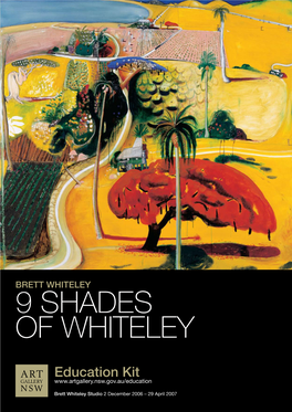 9 Shades of Whiteley Education Resource