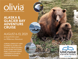 Alaska & Glacier Bay Adventure Cruise