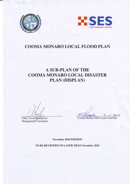 A Sub-Plan of the Cooma Monaro Local