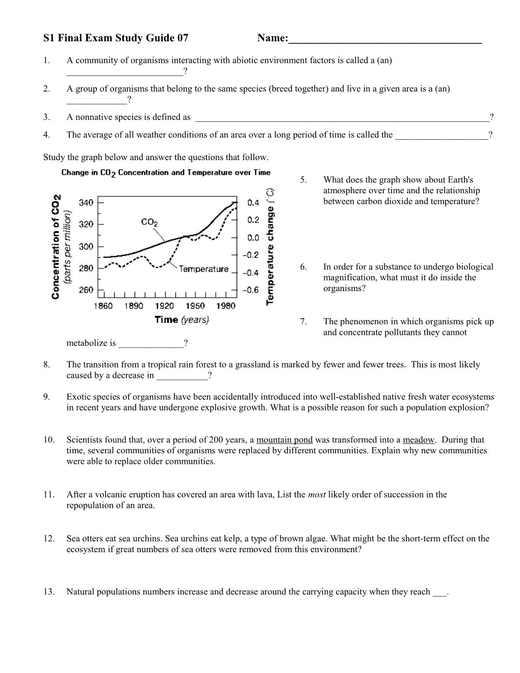 S1 Final Exam Study Guide 07