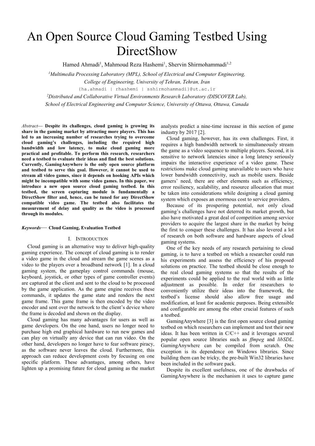 IEEE Paper Template in A4 (V1)