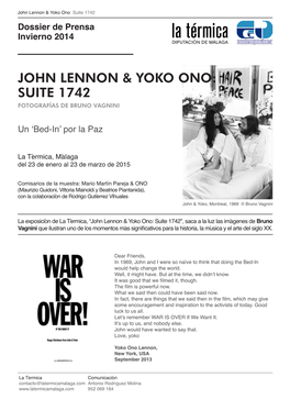 John Lennon & Yoko Ono: Suite 1742