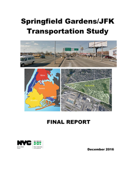 Springfield Gardens/JFK Transportation Study