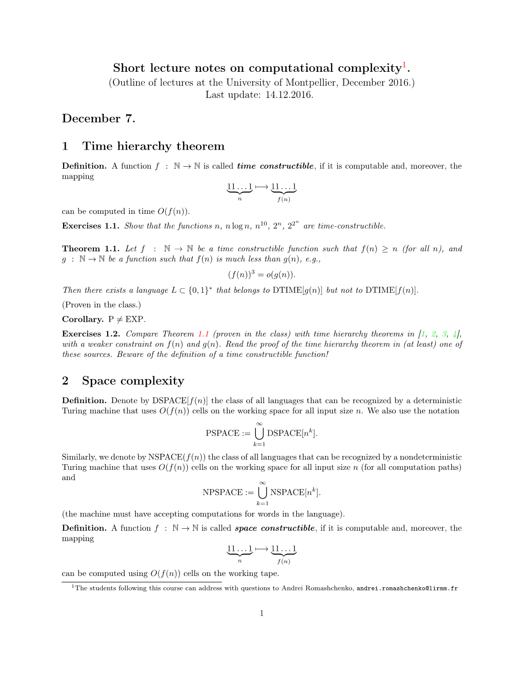 Computational Complexity. Pdfauthor=Andrei Romashchenko