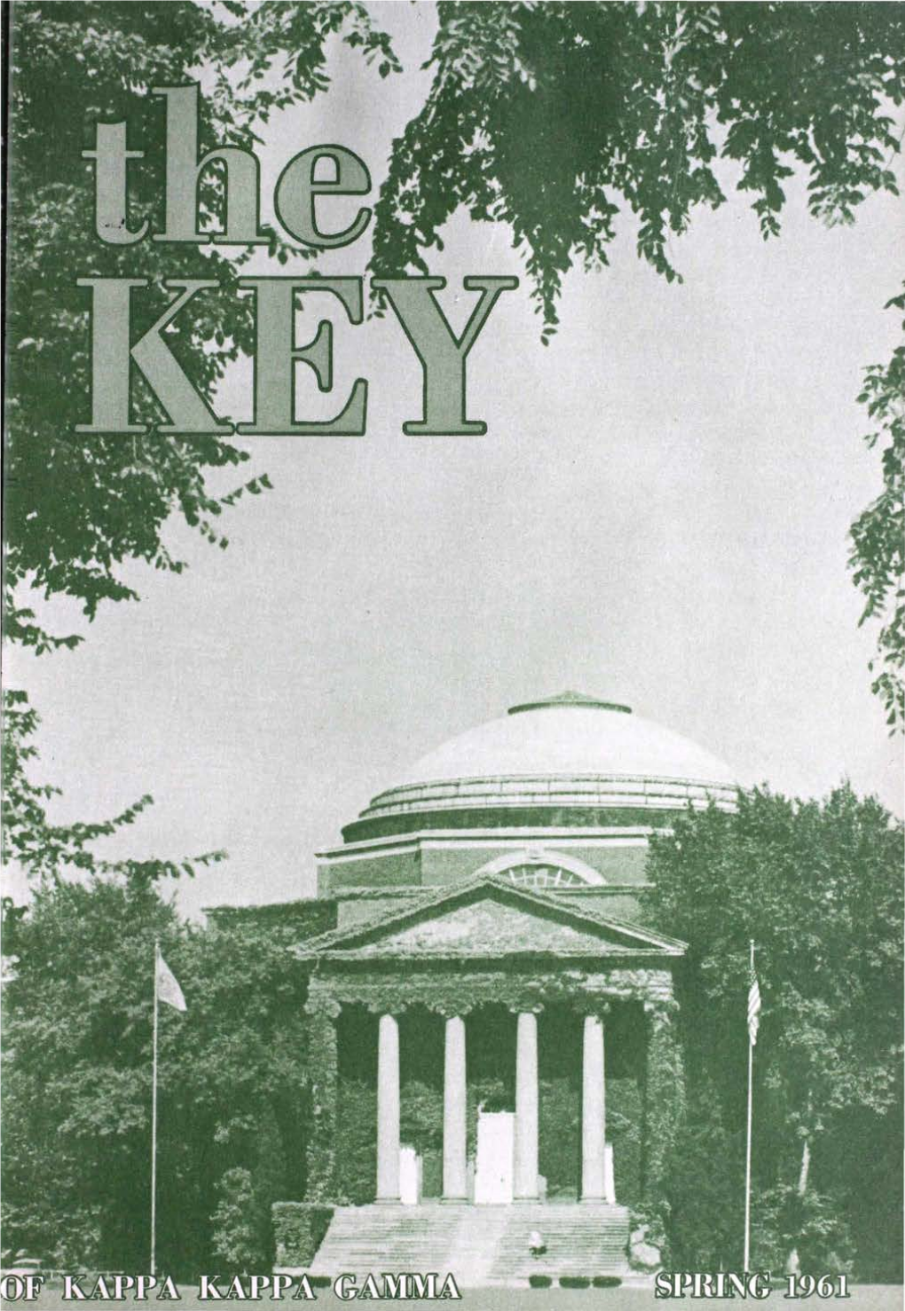 THE KEY VOL 78 NO 2 SPRING 1961.Pdf