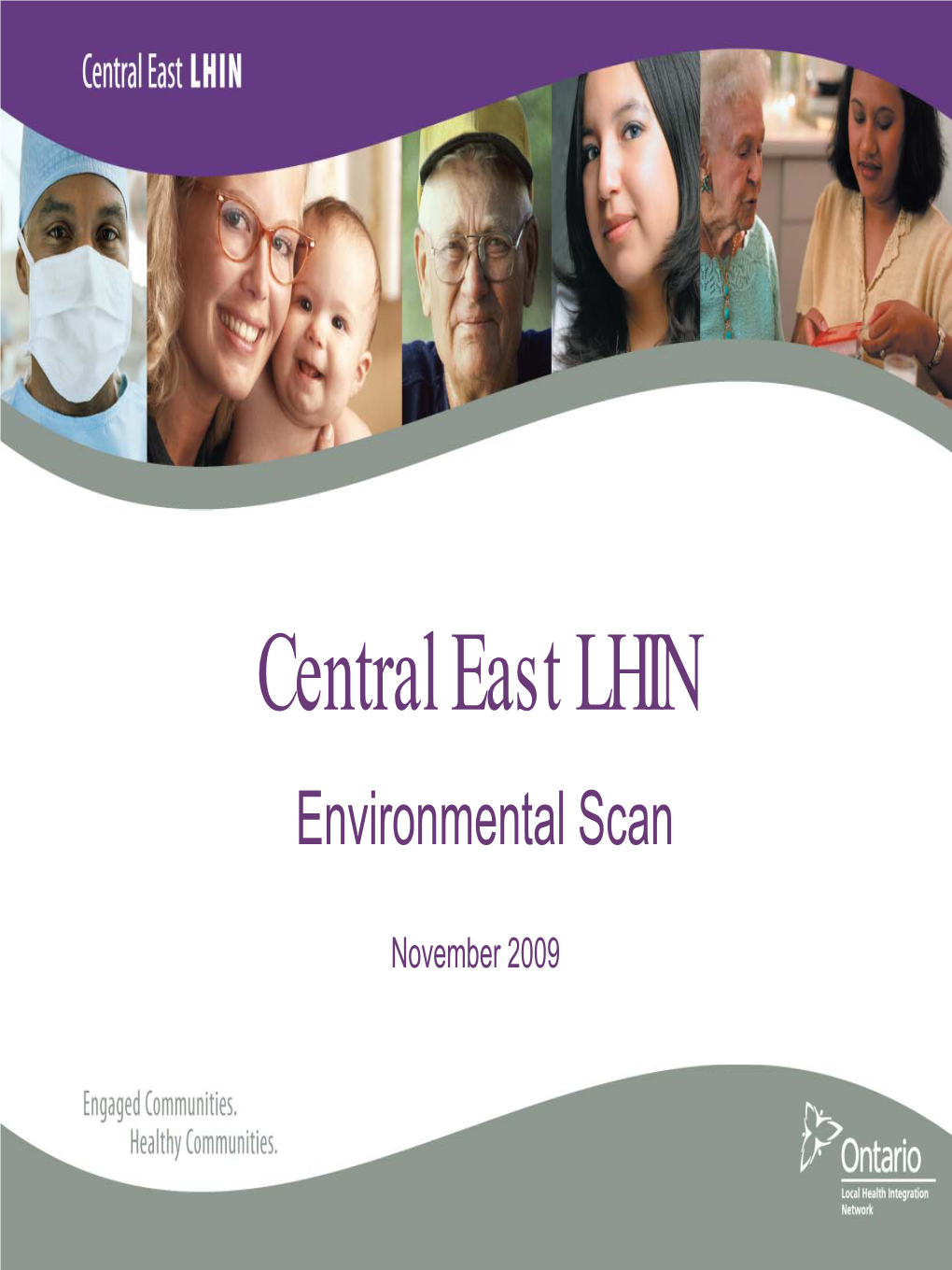 Central East LHIN Environmental Scan