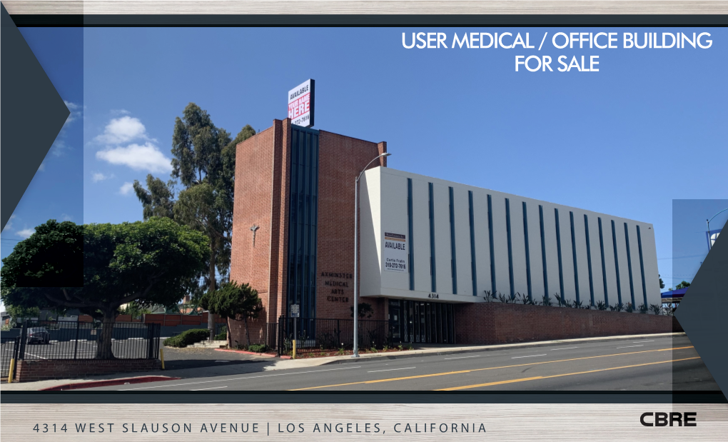 User Medical / Office Building for Sale