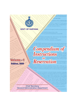 Compendium of Instructions