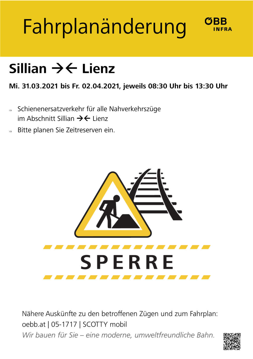 Sillian →← Lienz