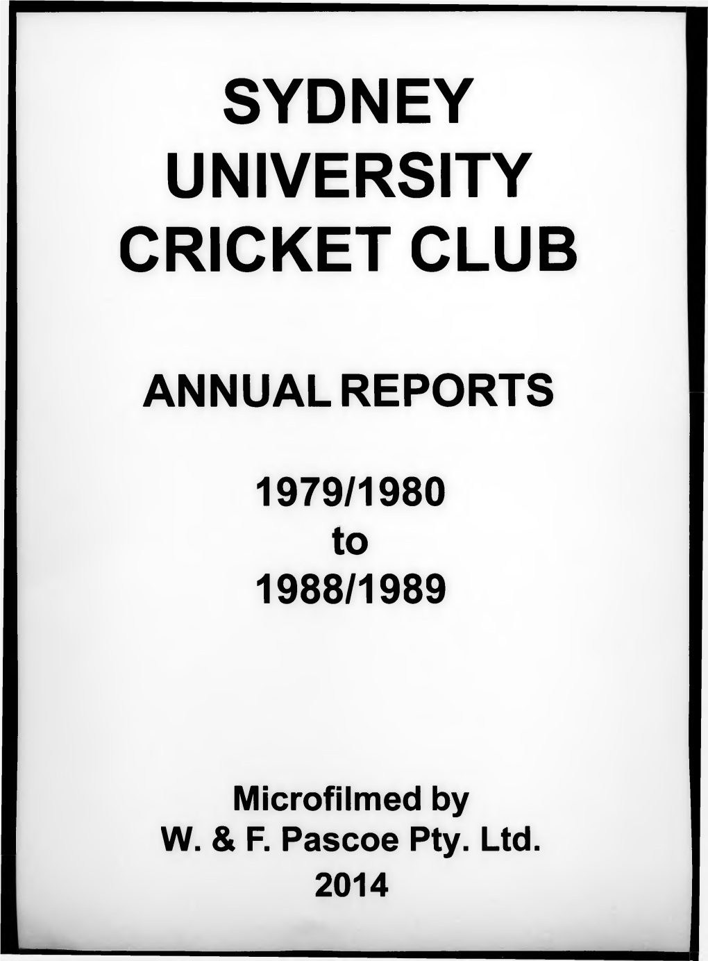 Sydney University Cricket Club