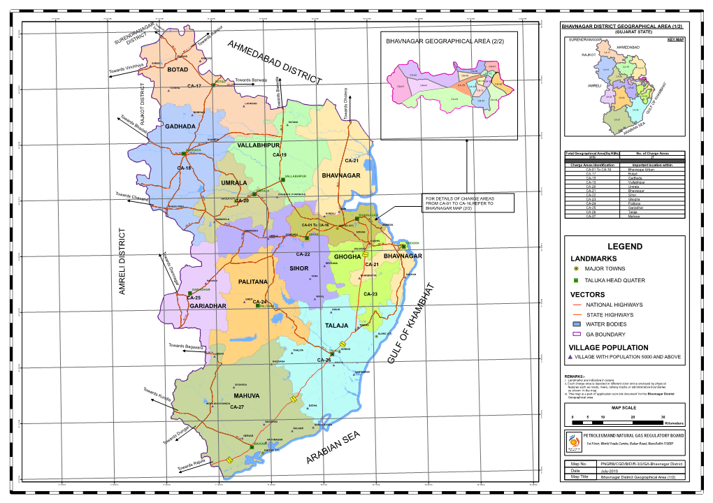 Map:Bhavnagar(Gujrat)