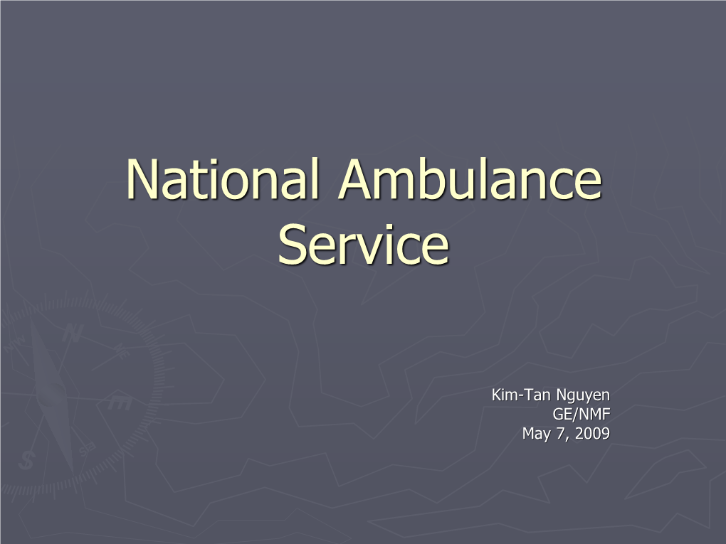 National Ambulance Service