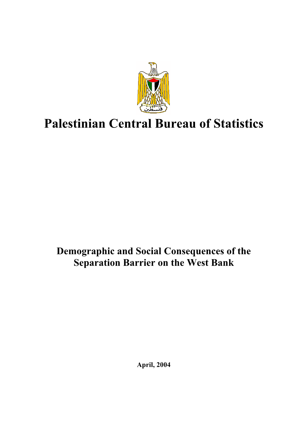 Palestinian Central Bureau of Statistics