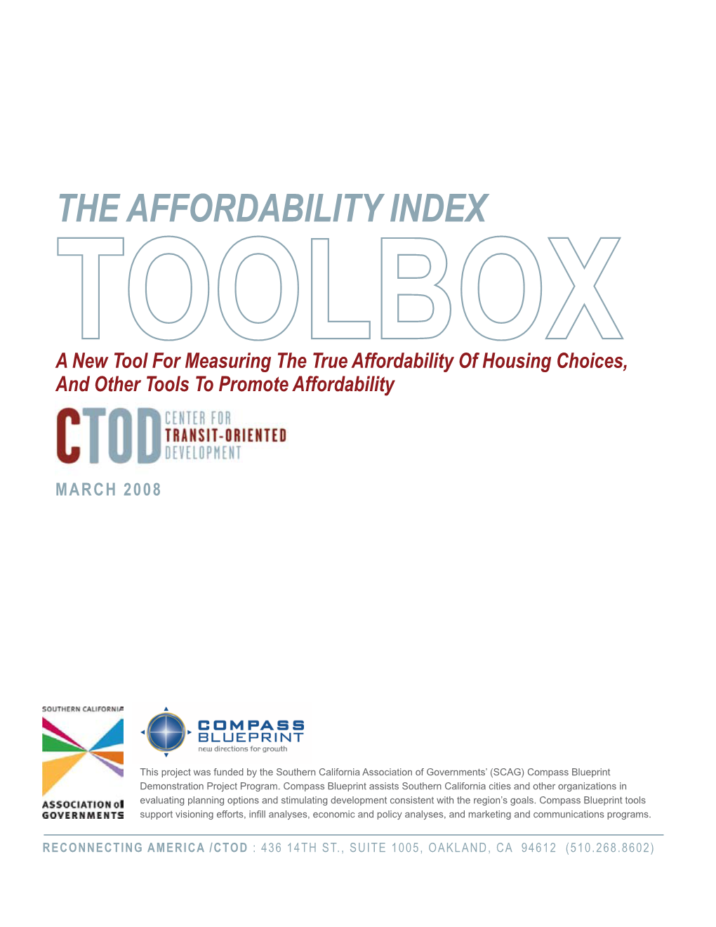 The Affordability Index