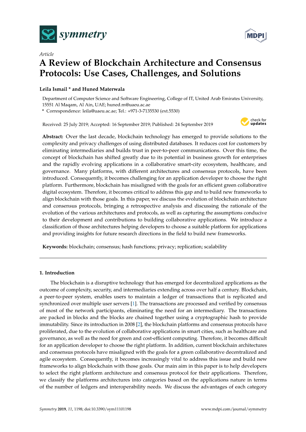 A Review of Blockchain Architecture and Consensus Protocols: Use Cases, Challenges, and Solutions