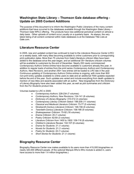 Cost of New Content Sets in Print, Which Are Being Added in 2004 to the Reference Centers