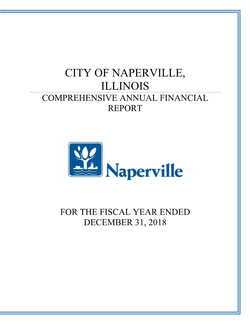 2018 Comprehensive Annual Financial