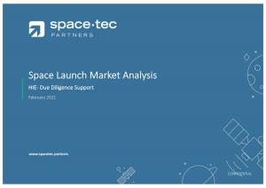 Space Launch Market Analysis HIE- Due Diligence Support February 2021