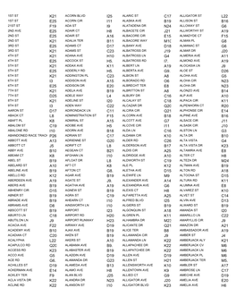 County Streets4 Index.Pdf