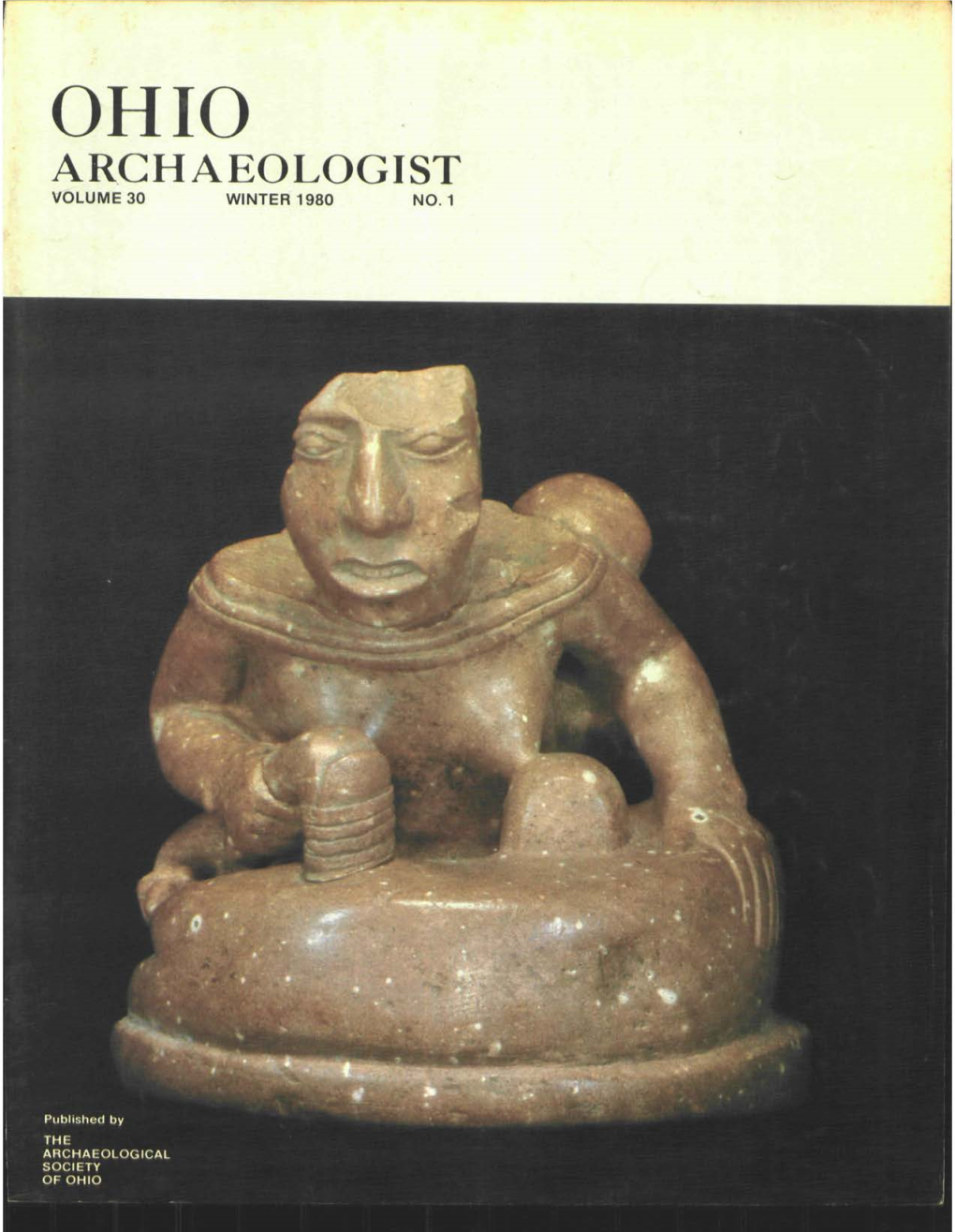 Ohio Archaeologist Volume 30 Winter 1980 No