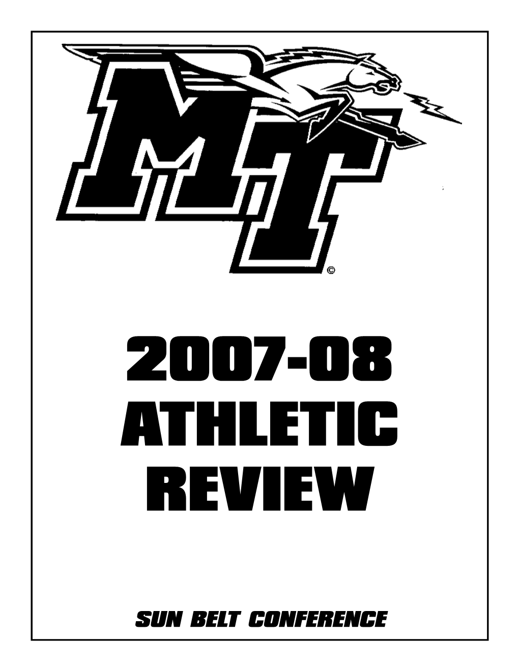 2007-08 Athletic Review
