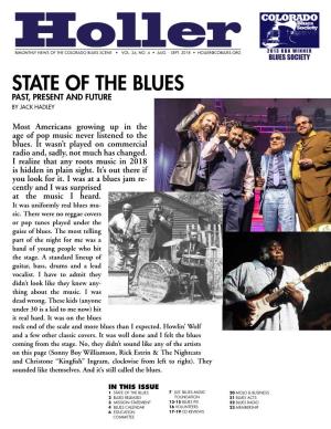 State of the Blues PAST, PRESENT and FUTURE by JACK HADLEY