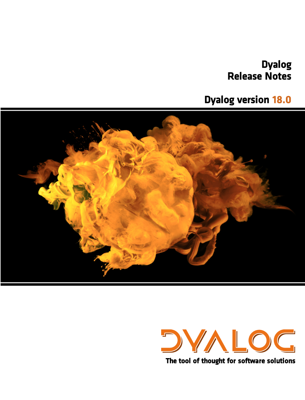 Dyalog Version 18.0 Release Notes.Pdf