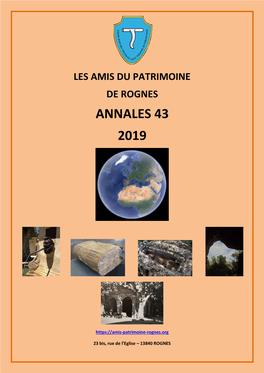 Annales 43 2019