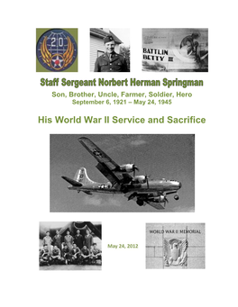 His World War II Service and Sacrifice