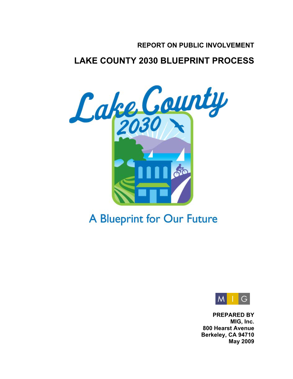 Lake County 2030 Blueprint Process