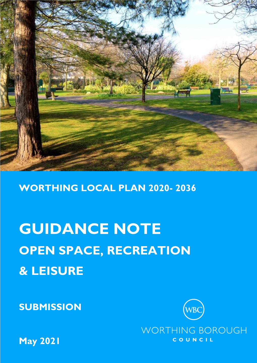 Open Space, Recreation & Leisure Guidance Note