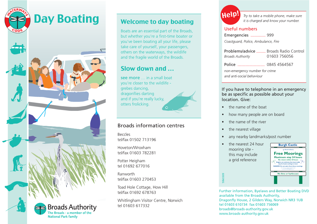 Day Boating Welcome to Day Boating It Is Charged and Know Your Number