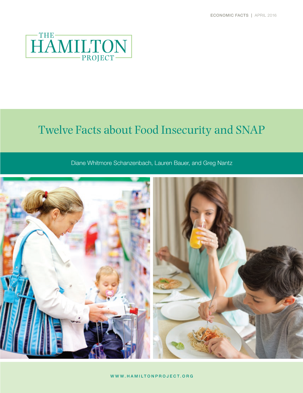 Twelve Facts About Food Insecurity and SNAP