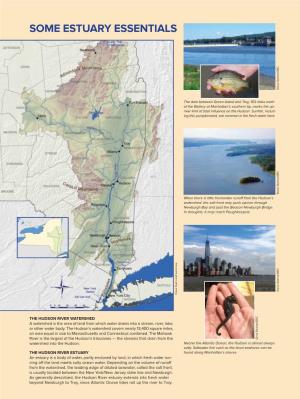 HUDSON RIVER WATERSHED a Watershed Is the Area of Land from Which Water Drains Into a Stream, River, Lake, Or Other Water Body